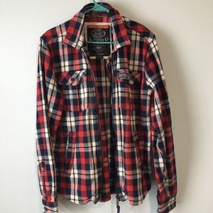 Men’s plaid jacket